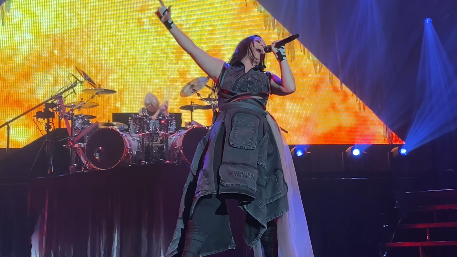 Watch Evanescence perform 'Wasted On You' on 'Kimmel