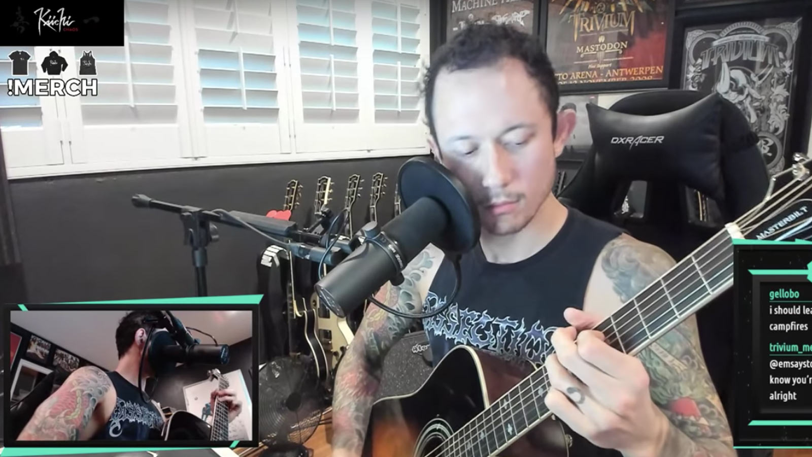 Watch Trivium's Matt Heafy Perform Touching Cannibal Corpse Acoustic Cover | Revolver1600 x 900
