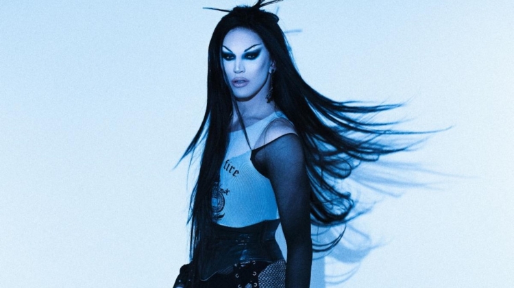 Aquaria in Evanescence's Amy Lee Drag, Tanner Abel and Nicholas Needham