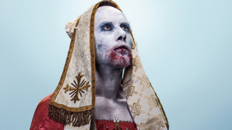 behemoth-nergal-hubbard-crop.jpg, Jimmy Hubbard; styling by Cannon at The Cannon Media Group; assistant styling by Alexandra Lynn Gramp; SPFX makeup and grooming by Jenn Blum; light design by William Englehardt