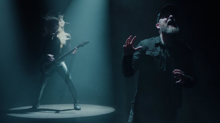 See NITA STRAUSS rage with IN FLAMES' Anders Fridén in new "The Golden Trail" video