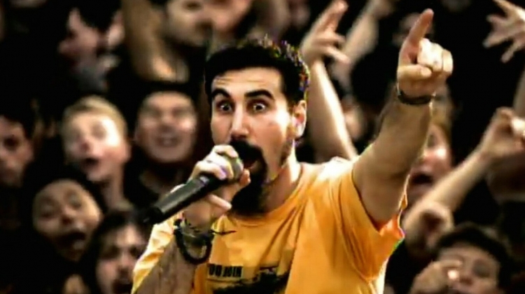 System of a Down chop suey video screen 