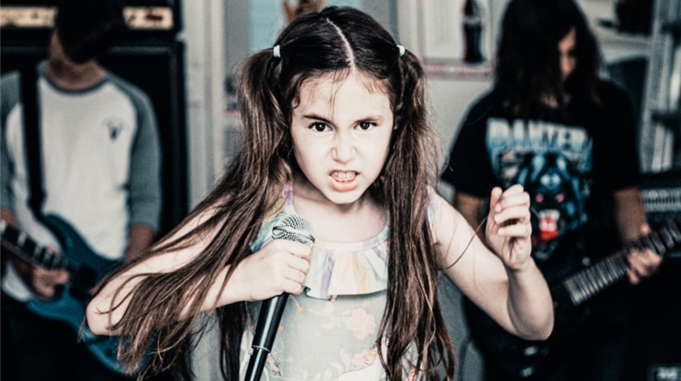 See 8-Year-Old Girl Crush Korn's "Freak on a Leash" With Kid Band