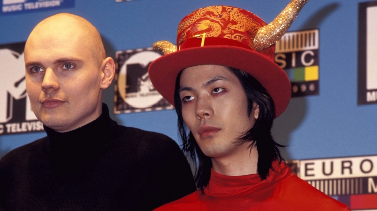 Billy Corgan James Iha MTV Awards Europe Getty, Patrick Ford/Getty Images