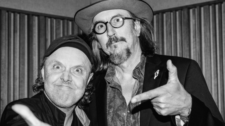 Lars Ulrich and Les Claypool