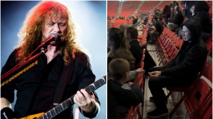 Dave Mustaine Kid Surprise Screen