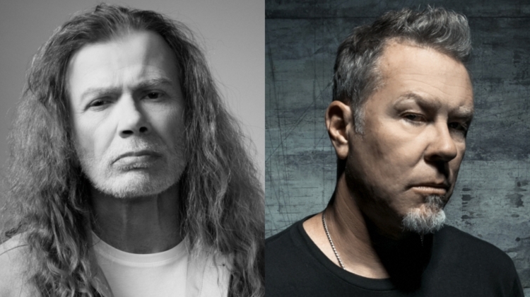 Dave Mustaine James Hetfield portrait split 1600x900