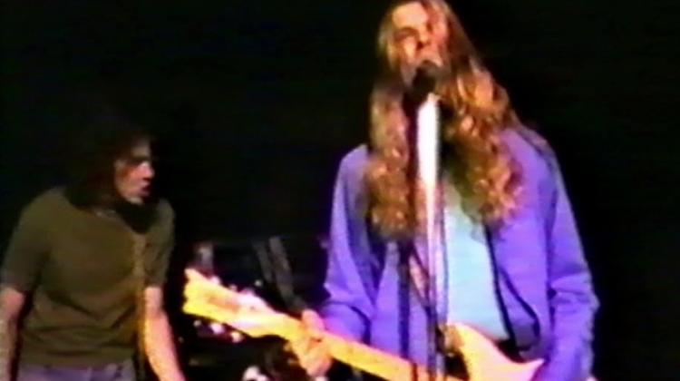 Nirvana Live 1989 flashback still 