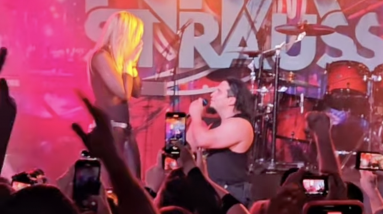 See NITA STRAUSS get engaged at record release show
