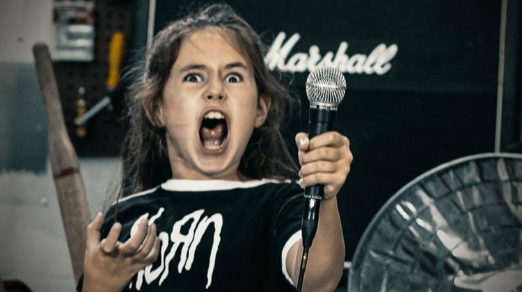 See 10-Year-Old Girl Cover Slipknot's "Heretic Anthem" With Kid Band 