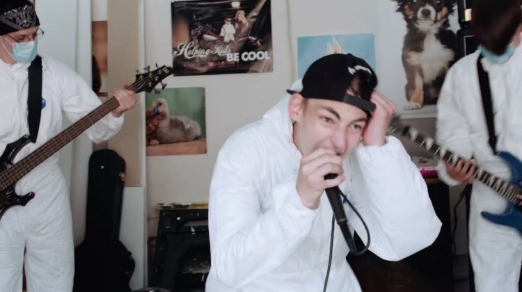 Watch Teen Band Cover Korn's "Freak on a Leash" in Masks and Hazmat Suits