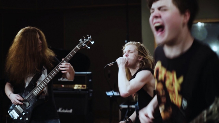 See O'Keefe Foundation Kids' Awesome Cover of Pantera's "I'm Broken"