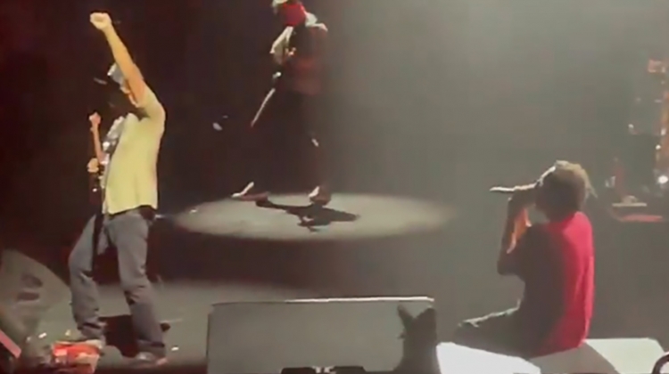 Zack de la Rocha Injures Leg Mid-Set, Finishes RATM Show Sitting Down