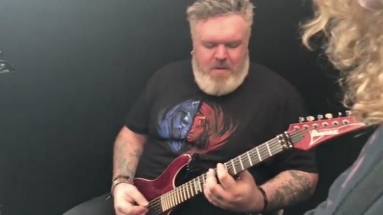 Watch Hodor From Game Of Thrones Jam With Megadeth On Guitar