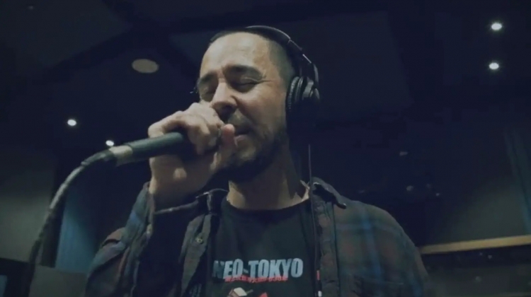Mike Shinoda in studio 2023 