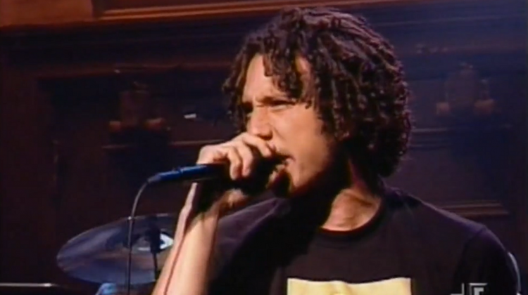Rage Against the Machine SNL 1996 screen 