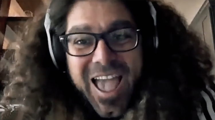 Coheed and Cambria's Claudio Sanchez Shows Off "The Best Shirt Ever" 