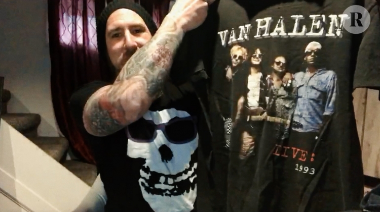 DED's Joe Cotela Shows Off "The Best Shirts Ever" 