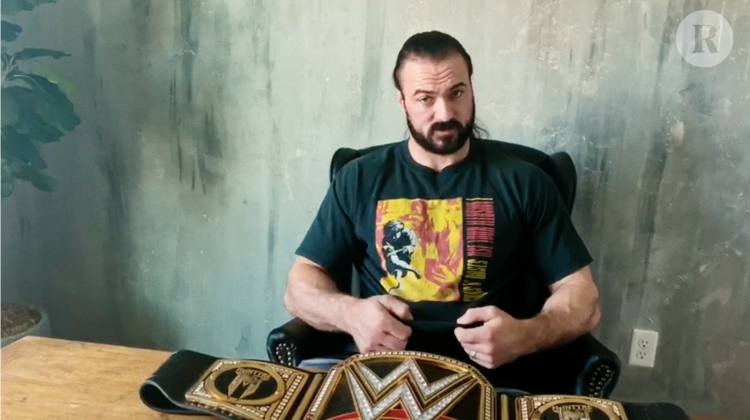 WWE Superstar Drew McIntyre Shows Off "The Best Shirt Ever" 