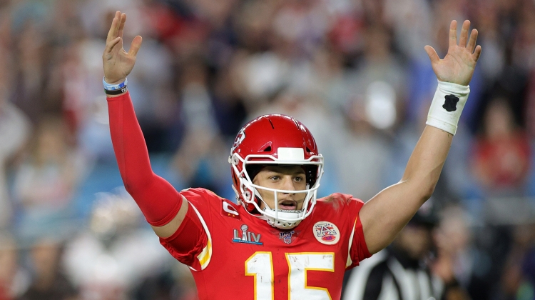 patrick mahomes super bowl GETTY 2020, Rob Carr/Getty Images