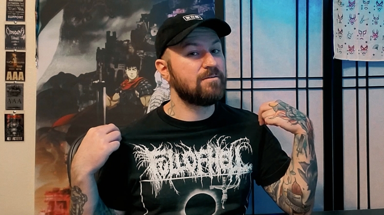 Allegaeon's Riley McShane Shows Off "The Best Shirt Ever"
