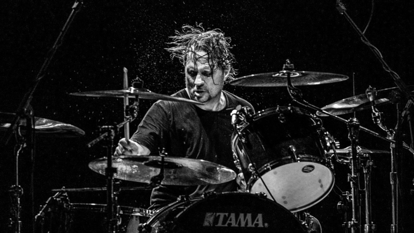 Dave Lombardo 2015-ish press live shot , Milosz Bauza