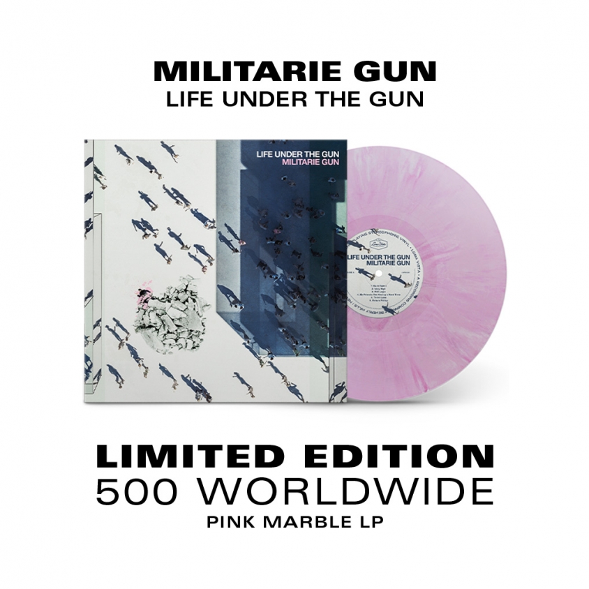 Militarie Gun life under the gun vinyl admat 