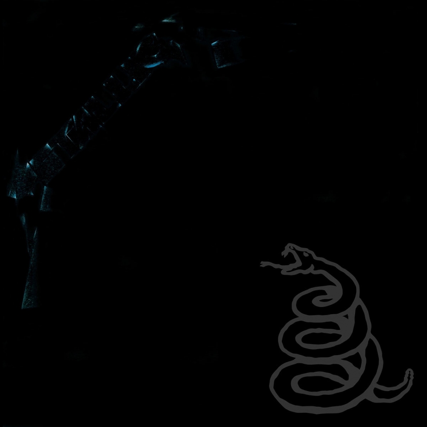 metallica black album cover art