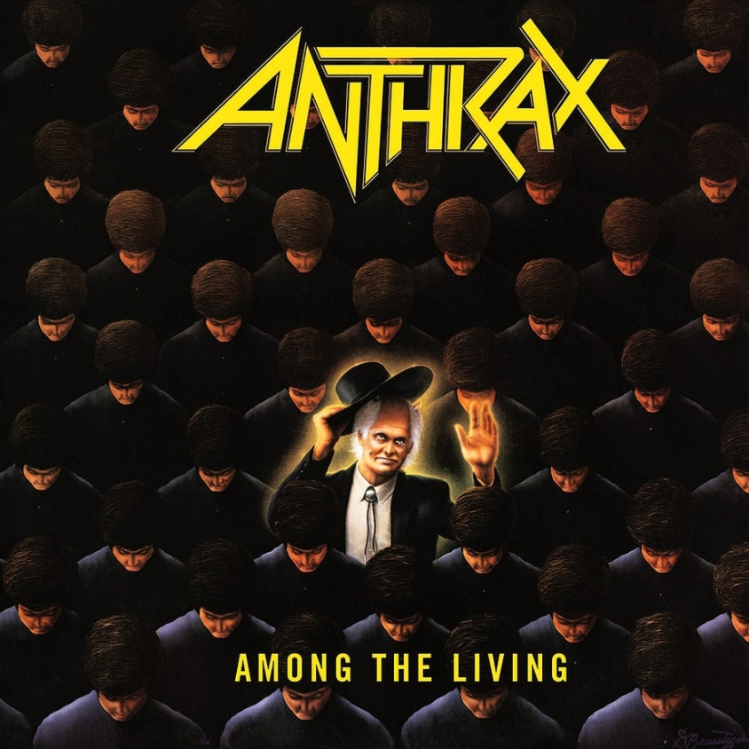 anthrax among the living album art