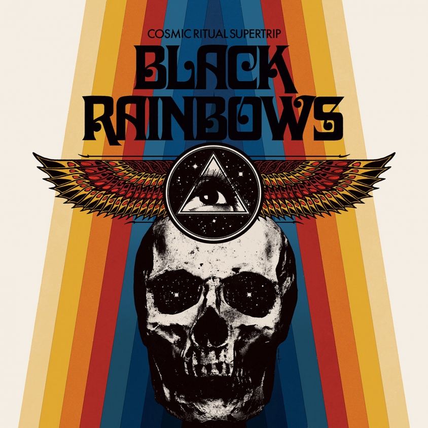 black rainbows album cover