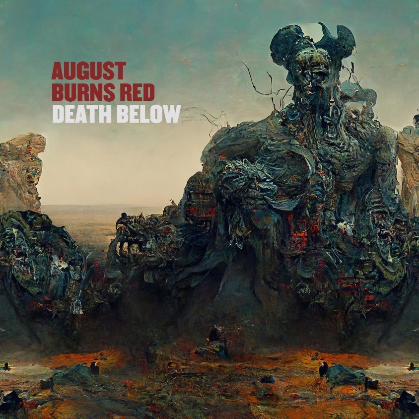August Burns red Death Below cover art 