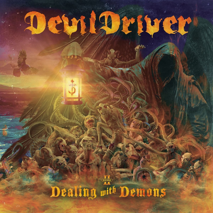 devildriver dealing with demons ii cover art