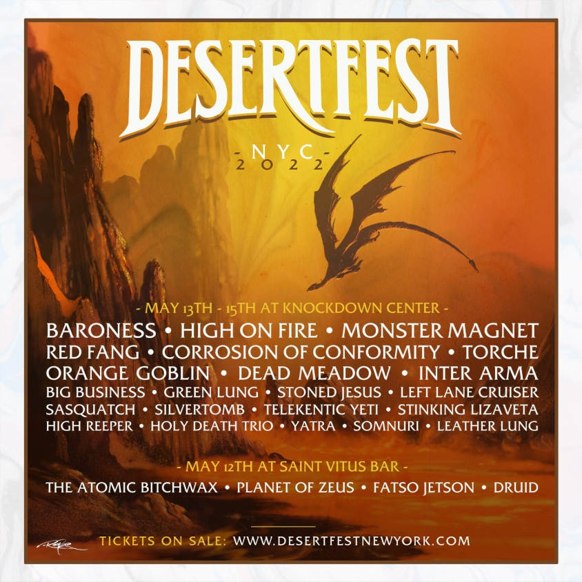 Desertfest poster 2021