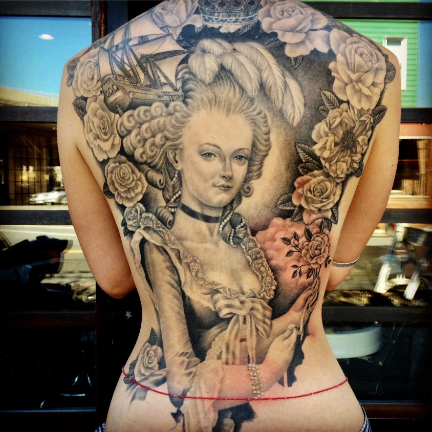 Marie Antoinette josh lord tattoo, Josh Lord