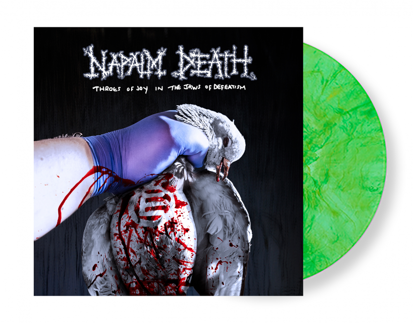 napalm death vinyl green exclusive
