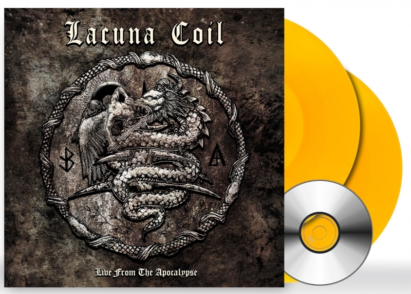 Lacuna Coil Live From the Apocalypse vinyl admat