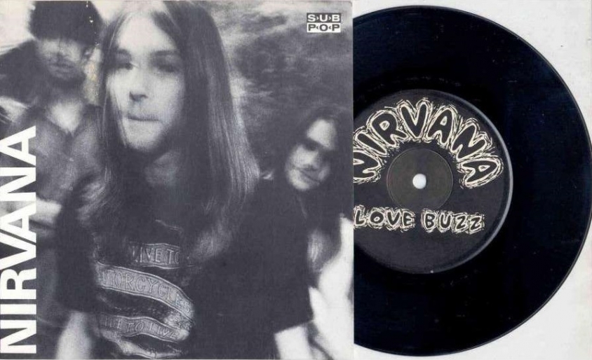 nirvana love buzz single 1988