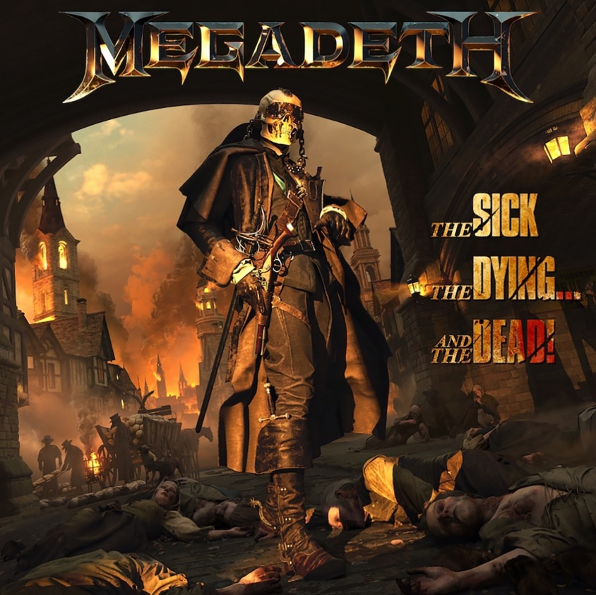 megadeth sick dying dead album cover