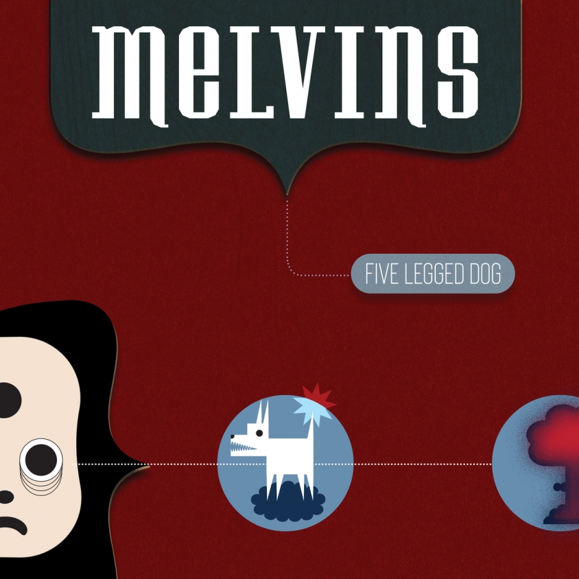 Melvins Five Legged Dog artwork 