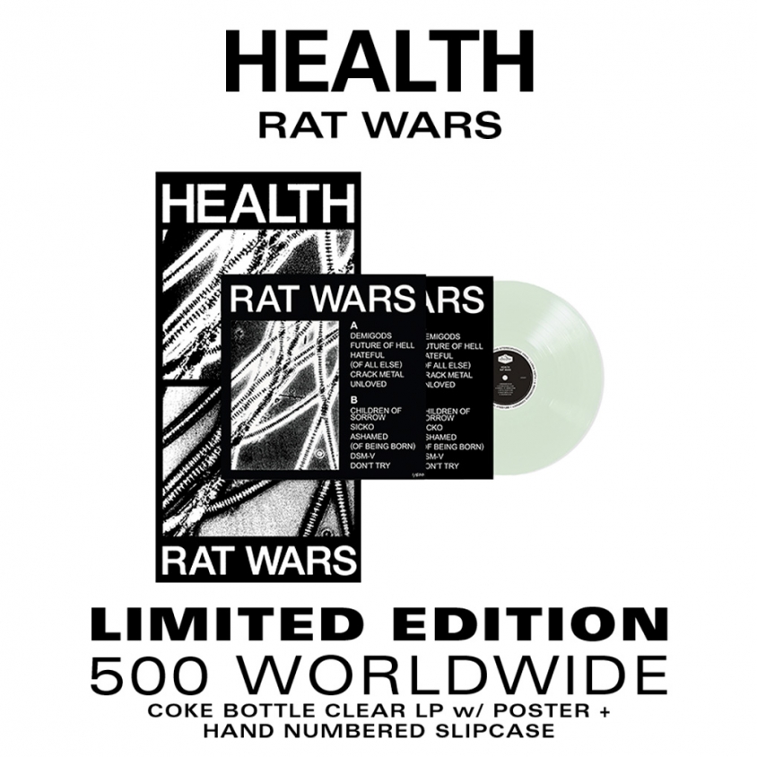 Health rat wars vinyl admat 
