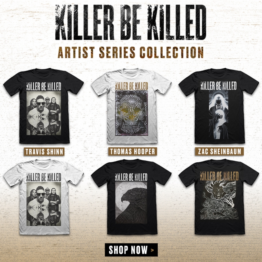 killer be killed artist series admat