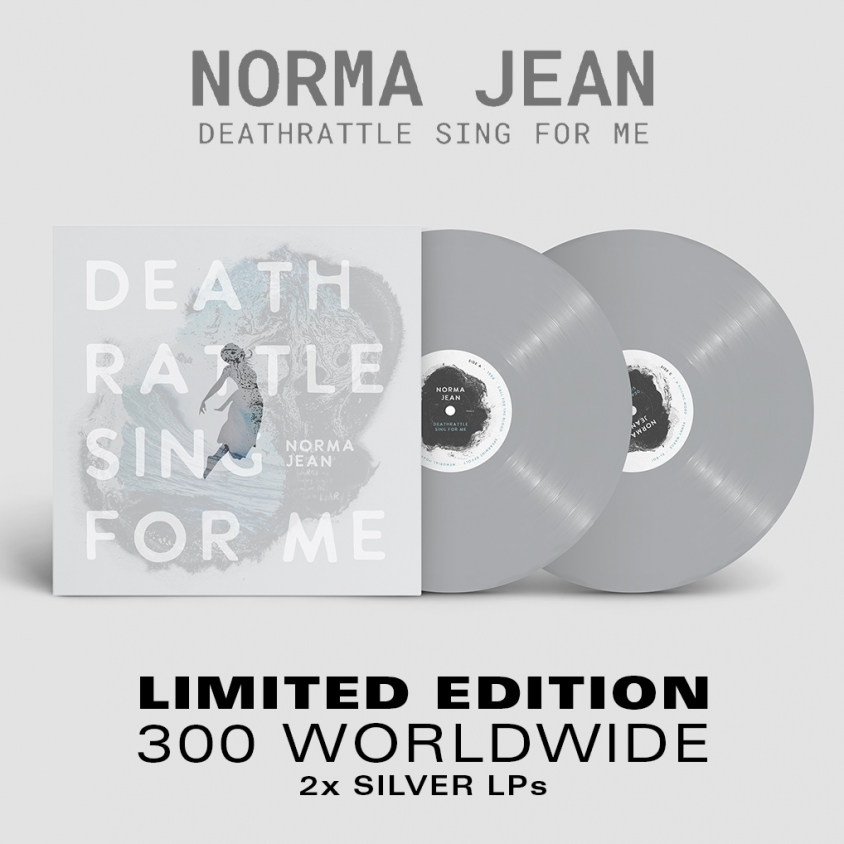Norma Jean Deathrattle Sing For Me vinyl admat 