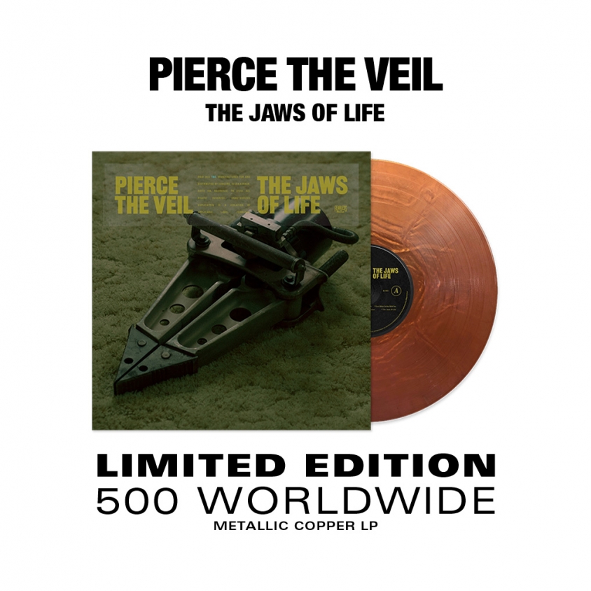 Pierce the Veil Jaws of Life vinyl admat 