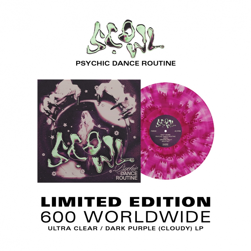 Scowl psychic dance routine vinyl admat 