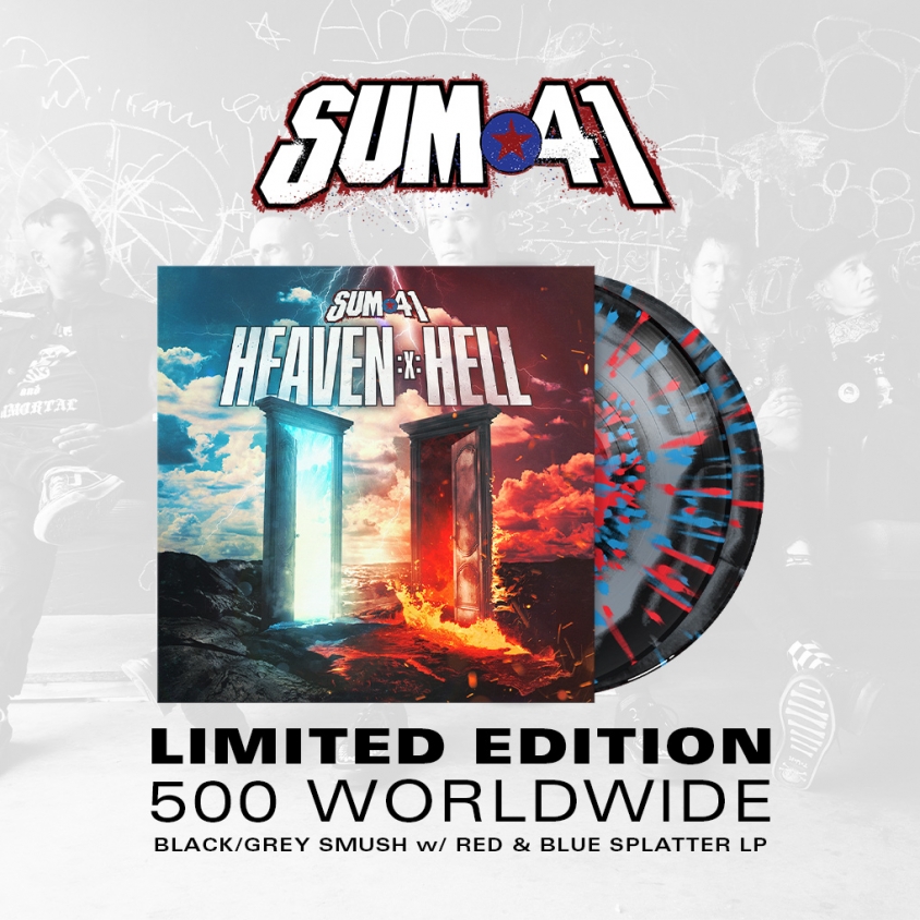 Sum 41 heaven and hell vinyl admat