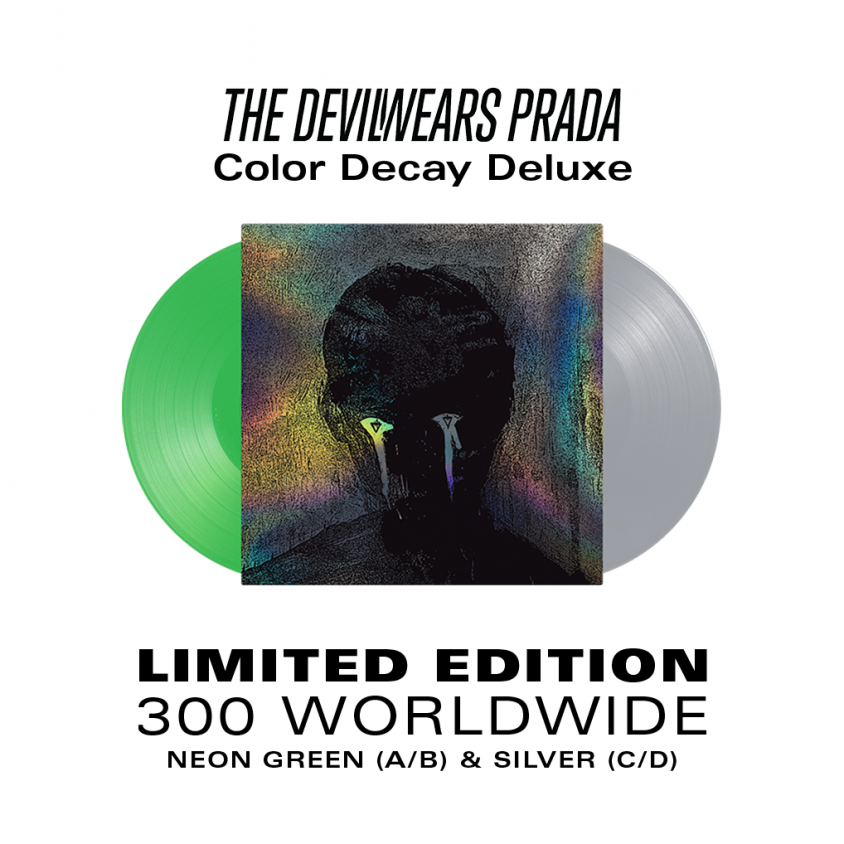 Devil Wears Prada Color Decay deluxe vinyl admat