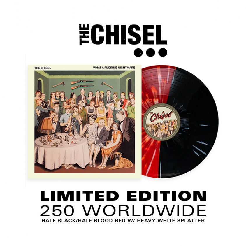 the chisel what a fucking nightmare vinyl admat 