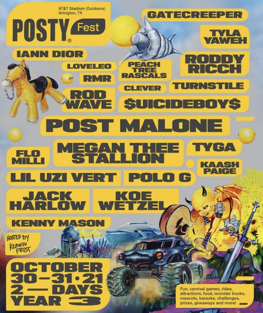 Posty Fest 2021 lineup