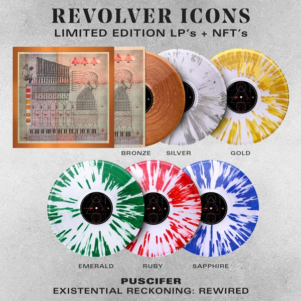 Puscifer existential reckoning Revolver icons 