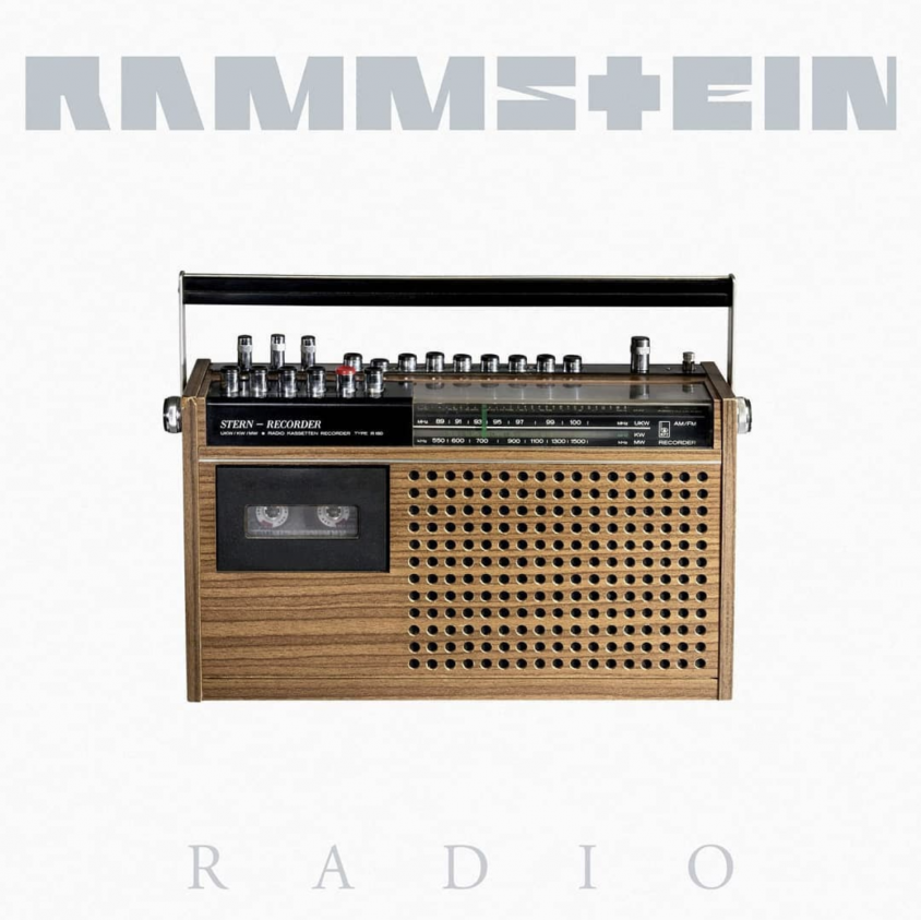 rammstein radio single cover art